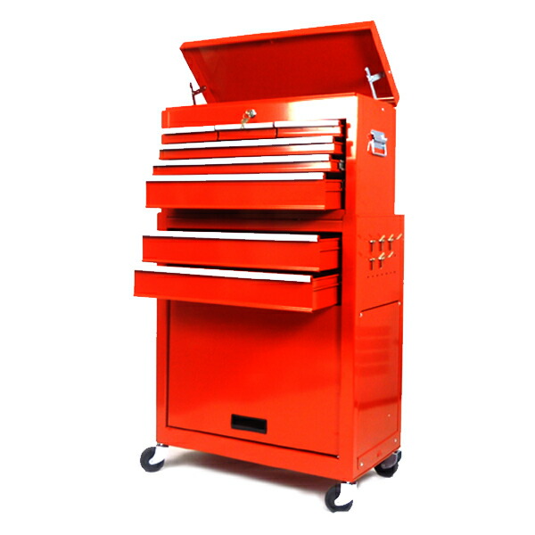 キャビネット　キャスター付き工具入れ　収納BOX 楽天市場】工具ボックス キャスター付き 鍵付き キャビネット 工具箱