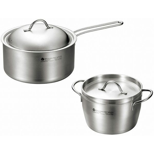 日本製 燕三条 片手鍋18cm・ダッチオーブン15cm (6インチ)(代引不可)【送料無料】 16,060円