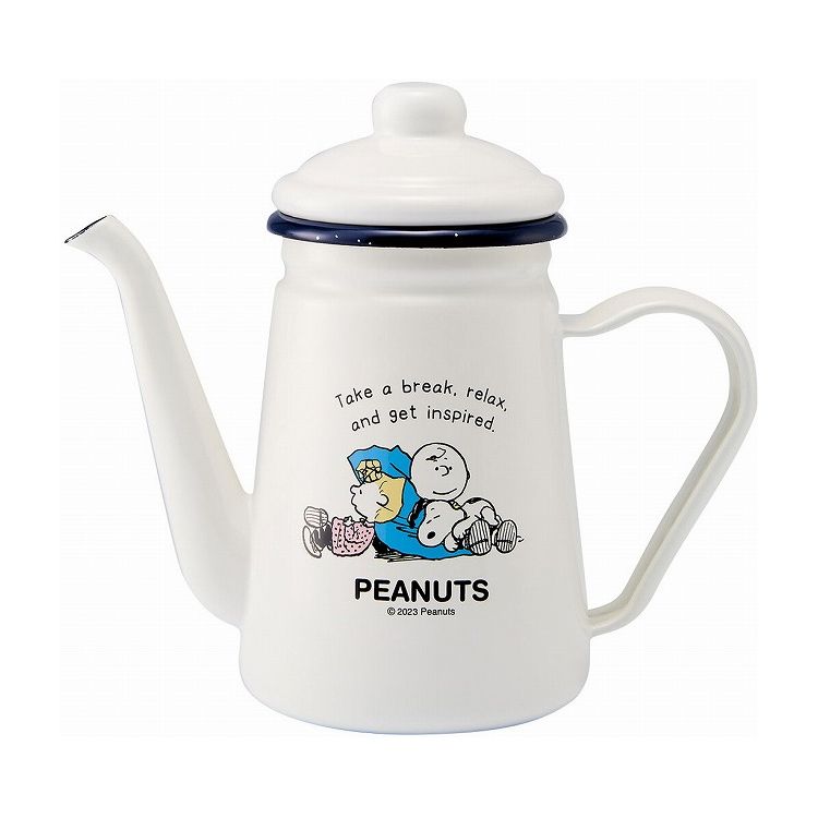 楽天市場】ポット スヌーピー ブレイクタイム ホーローカフェポット