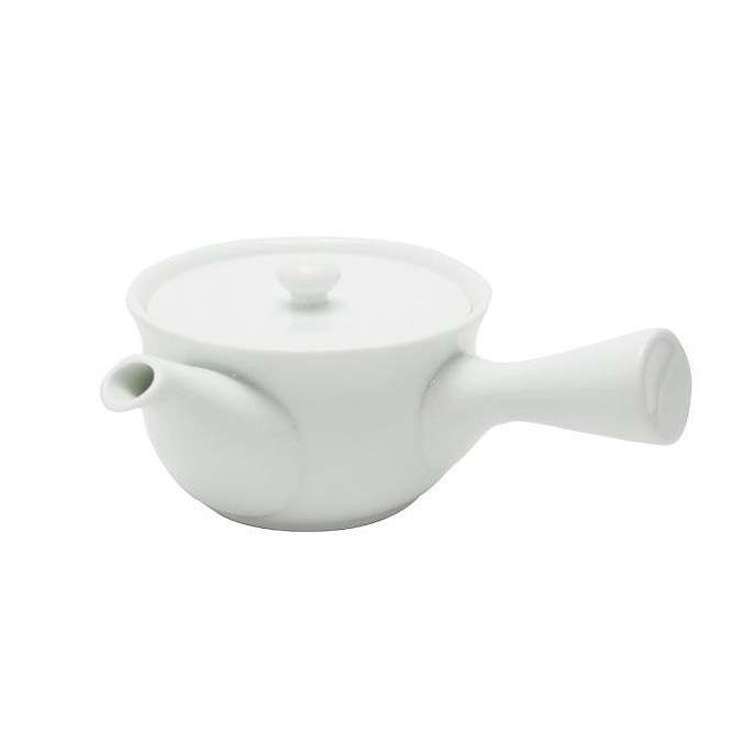 40619 波佐見焼 白磁 まんてん中急須 350ml(代引不可)【ポイント10倍】【送料無料】