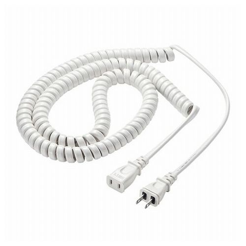サンワサプライ カール電源延長コード TAP-EXC3(代引不可)【送料無料】