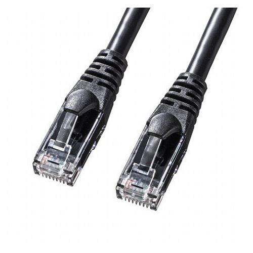 【5個セット】 サンワサプライ カテゴリ6Aより線LANケーブル KB-T6AY-05BKX5(代引不可)【送料無料】
