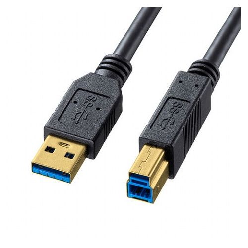 【5個セット】 サンワサプライ USB3.0ケーブル 1m KU30-10BKKX5(代引不可)【送料無料】