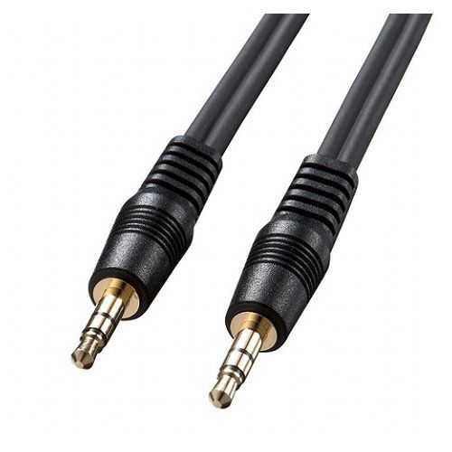 【5個セット】 サンワサプライ オーディオケーブル KM-A2-100K2X5(代引不可)【送料無料】|リコメン堂