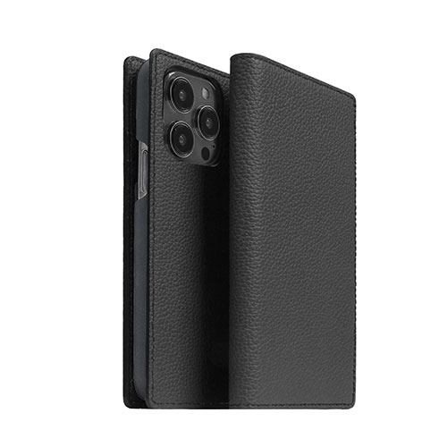 abbi SIGNATURE VINTAGE イタリアンレザーダイアリーケース for iPhone 14 Pro ブラック 手帳型 ABS24070i14PBK(代引不可)【送料無料】｜リコメン堂