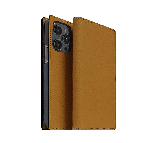 abbi SIGNATURE VINTAGE イタリアンレザーダイアリーケース for iPhone 14 Pro タン 手帳型 ABS24073i14PTN(代引不可)【送料無料】|リコメン堂