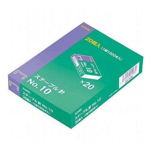 【5個セット】 ソニック SONiC ステープル針 20箱入 GP-736X5(代引不可)【送料無料】
