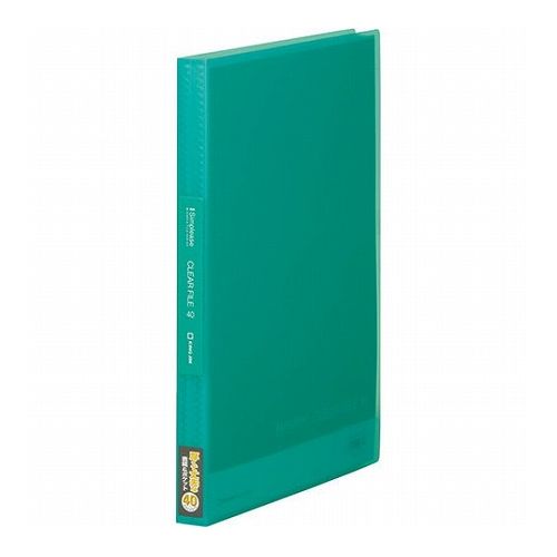 【10個セット】 KING JIM キングジム クリアーファイル A4 40P 緑 KJ-186TSPW-GRX10(代引不可)【送料無料】