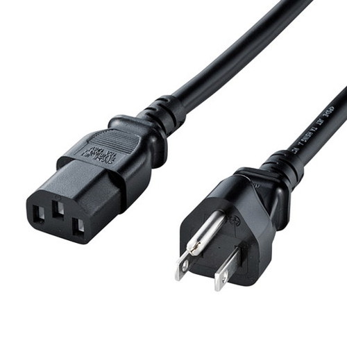 【5個セット】 サンワサプライ 電源コード KB-D3247AX5(代引不可)【送料無料】