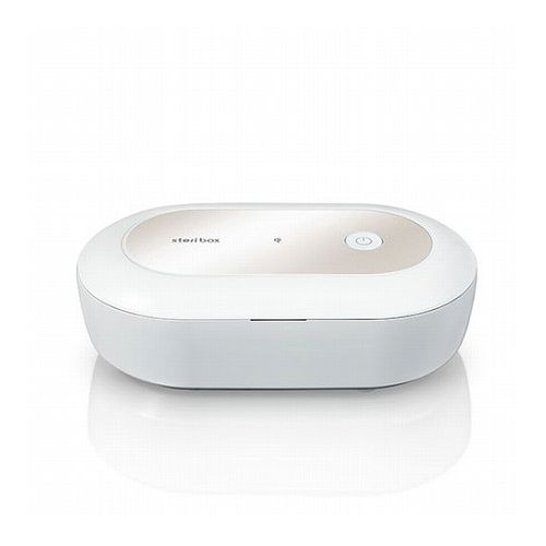 ワールドビジネスサプライ LUNA LIFE steri box UV+オゾン 多機能除菌ボックス LNSB-GP2-CGL 防災用品 衛生用品 マスク(代引不可)【送料無料】