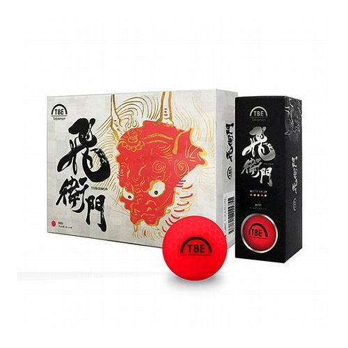 【144個セット(12球&times;12箱)】リーダーメディアテクノ 飛衛門 TOBIEMON 2ピースマットボール レッド T-2BMRX12 雑貨 ホビー インテリア 雑貨 雑貨品(代引不可)【送料無料】｜リコメン堂
