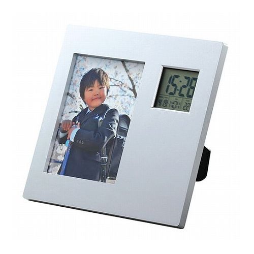 【5個セット】ARTEC 2WAYフォトフレームクロック ATC5498X5 雑貨 ホビー インテリア 雑貨 雑貨品(代引不可)【送料無料】