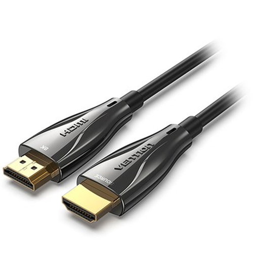 VENTION オプティカルHDMI Male to Male HDケーブル 8K対応 100M 亜鉛合金タイプ ブラック AL-1659 オーディオ関連(代引不可)【送料無料】