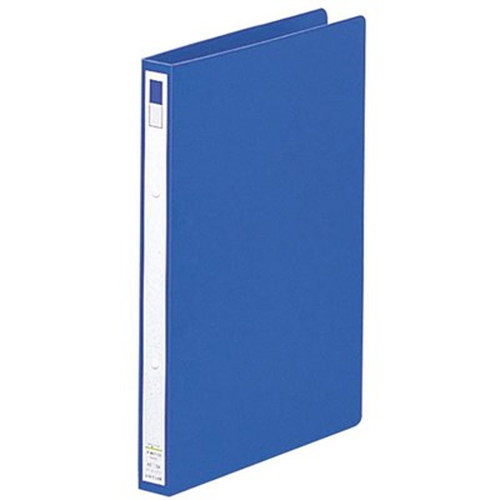 【10個セット】 LIHIT LAB. P.P.リングファイル A4S 2穴 藍 F-867-9-NVX10 雑貨(代引不可)【送料無料】