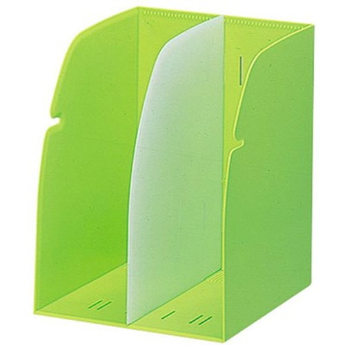 【5個セット】 LIHIT LAB. リクエスト ブックスタンド A4 黄緑 G1620-6-YGX5 オフィス用品(代引不可)【送料無料】｜リコメン堂