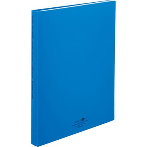 【5個セット】 LIHIT LAB. クリヤーブック ポケット交換タイプ 30P 青 N-5016-8-BLX5 雑貨(代引不可)【送料無料】