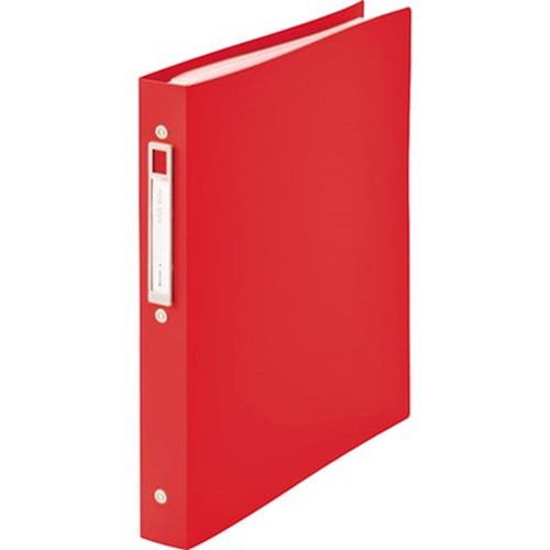 【5個セット】 LIHIT LAB. クリヤーブック A4 交換式 20ポケット レッド N-7683-3-RDX5 雑貨(代引不可)【送料無料】