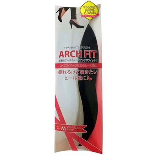 【5セット】 荒川産業 アーチフィット M ブラック ARAKAWA06818X5 雑貨(代引不可)【送料無料】
