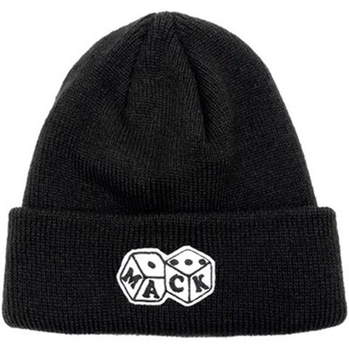MACK BARRY マクバリー 【BEANIE ビーニー 】 DICE PATCH BEANIE MCBRY73390 帽子(代引不可)【メール便配送】【送料無料】