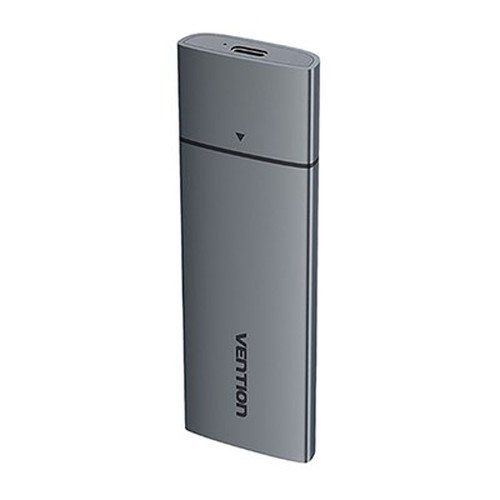 VENTION M.2 NVMe SSD用ポータブルケース USB 3.1 Gen 2-C アルミニウム合金 グレー KP-9286 パソコン周辺機器(代引不可)【送料無料】