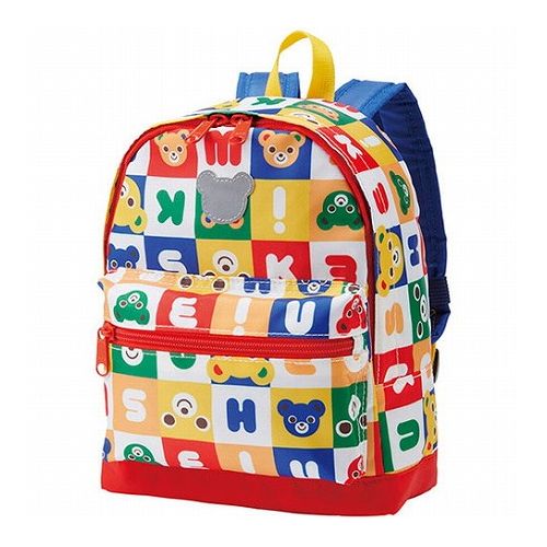ミキハウス リュック マルチカラー 20×10×25cm(容量6L、対象年齢3・4歳頃) C6034596(代引不可)【送料無料】|リコメン堂
