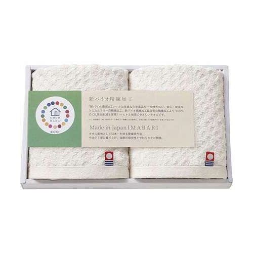 【2P×5セット】 cocohibi サスティナブル 今治ウォッシュタオル 34×30cm L9013514X5【送料無料】