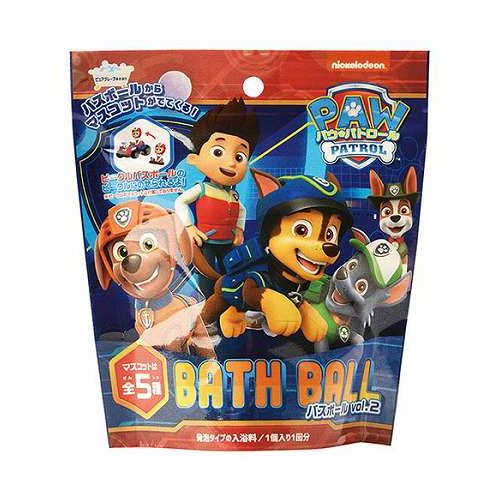 【1ケース(24個入)】 ノルコーポレーション バスボール 発泡タイプの入浴剤 パウ・パトロール Vol.2 PAW0501X24【送料無料】