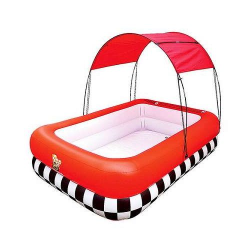ジーロン キャノピー2リングプール 大型ガーデンプール・大型空気栓 約196×144×48cm JL-685122【送料無料】