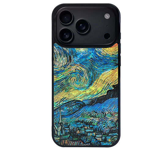 ikins 天然貝ケース for iPhone 17 Pro Max 星月夜 I28113i17PM(代引不可)【送料無料】