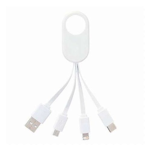 【10本セット】 3in1USBケーブル 3種のコネクタで様々な電子機器と接続可能 コンパクト 全長約130mm SP-35981X10(代引不可)【送料無料】