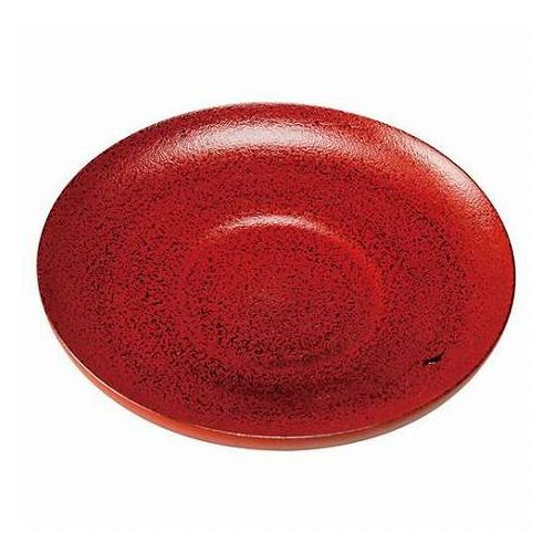 【5個セット】 ヤマコー 用美 業務用 4.0茶托 乾漆 根来 yamaco15436X5(代引不可)【送料無料】