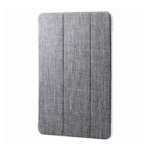 エレコム 13インチiPad Pro(M4) フラップケース 薄型軽量 ファブリック 背面クリア グレー TB-A25PLWVCGY(代引不可)【送料無料】
