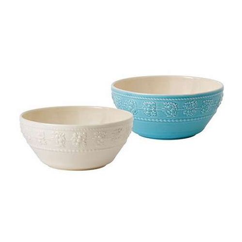 ウェッジウッド フェスティビティボウル 15cm ペア (アイボリー・ブルー) φ15×6.5cm C7105024(代引不可)【送料無料】