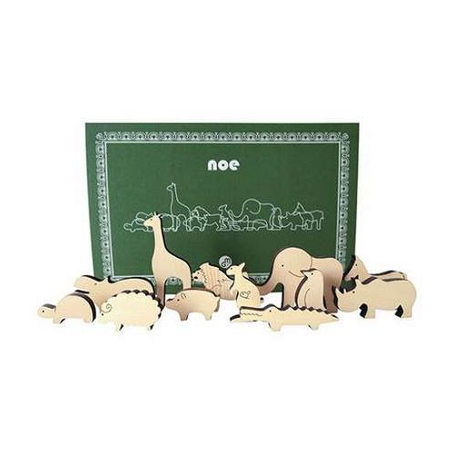 木の動物 NOE ノエ インテリアとしても長く遊べるおもちゃ 22623204(代引不可)【送料無料】｜リコメン堂