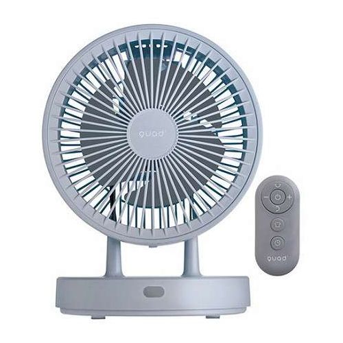QUADS 衣類乾燥3DDCサーキュレーター PUREAIR DRY DC グレー 【リモコン付属】 22641202(代引不可)【送料無料】