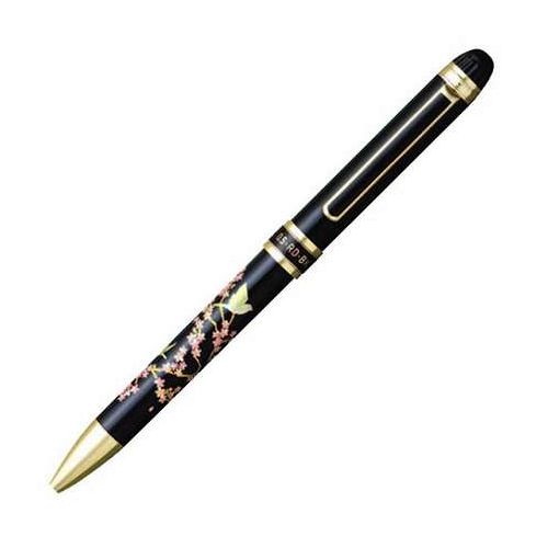 プラチナ ダブルアクション 近代蒔絵 金属トリムを施した品格あるボディ 和の趣のある繊細な和柄 サクラニメジロ 22647811(代引不可)【送料無料】