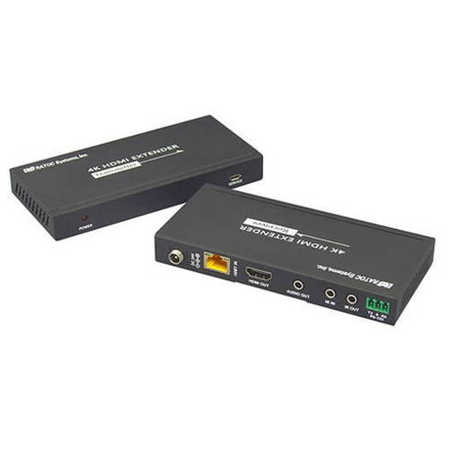 ラトックシステム 4K60Hz対応 HDMI延長器(100m) RS-HDEX100-4K(代引不可)【送料無料】｜リコメン堂