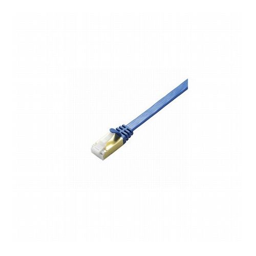 5個セット エレコム ツメ折れ防止フラットLANケーブル(Cat7準拠 LD-TWSFT/BM05X5(代引不可)【送料無料】