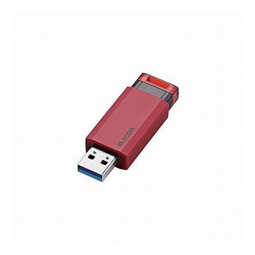 5個セットエレコム USBメモリー USB3.1Gen1対応 ノック式 オートリターン機能付 32GB レッド MF-PKU3032GRDX5(代引不可)