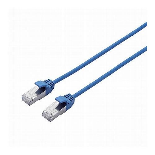 5個セットエレコム LANケーブル/CAT7準拠/スリム/5m/ブルー LD-TWSS/BU5X5(代引不可)【送料無料】｜リコメン堂