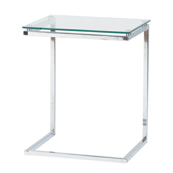 強化ガラス製サイドテーブル PT-15CL（代引不可） 楽天市場】サイドテーブル クリア PT-15CL『代引不可』『返品不可
