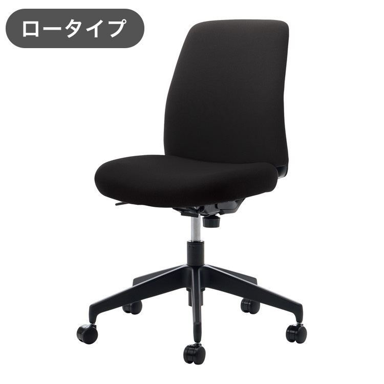 コクヨ オフィスチェア オプティ ロー BK 肘無 C02-B102CU-BKE6E62 ブラック 椅子 リモートワーク 在宅 仕事 勉強 快適 おしゃれ パソコンチェア デスクチェア 会社(代引不可)【送料無料】 18,135円