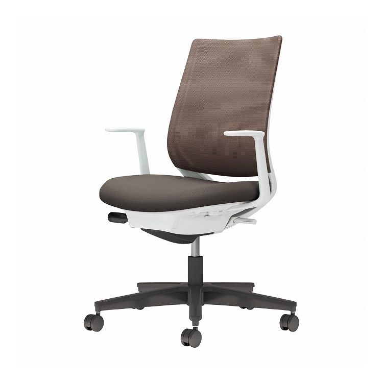 【メーカー直送】 コクヨ オフィスチェア 椅子 イス チェア ミトラ2 L型肘 ランバー付 ホワイトグレー ダークグレージュ C04-B192MU-E1M6M62 (代引不可)【送料無料】