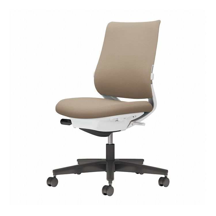 【メーカー直送】 コクヨ オフィスチェア 椅子 イス チェア ミトラ2 肘無 ランバー付 ホワイトグレー ソフトベージュ(代引不可)【送料無料】