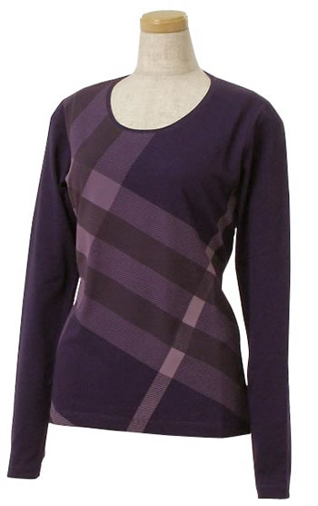 burberry t shirt womens purple