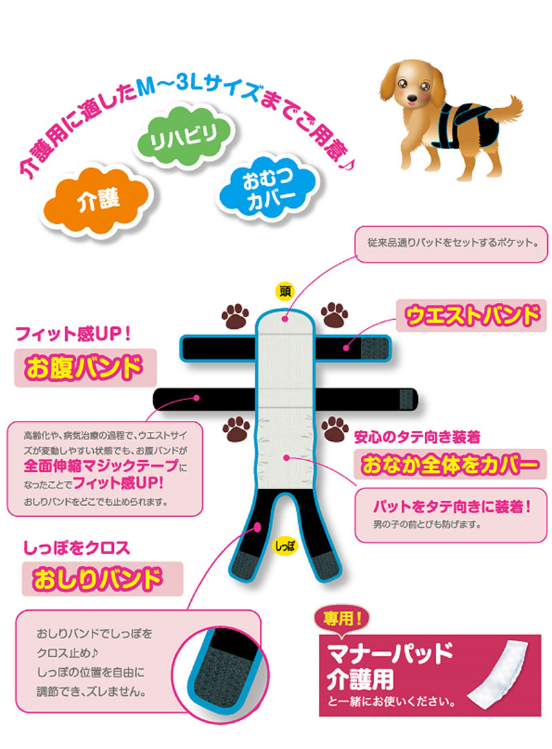 8235円 【60%OFF!】 第一衛材 マナーホルダー 介護用 男女兼用 LL 3個セット 取寄商品 犬用 マナーベルト シニア リハビリ 8235円 【60%OFF!】 第一衛材 マナーホルダー 介護用 男女兼用 LL 3個セット 取寄商品 犬用 マナーベルト シニア リハビリ