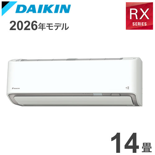 S406ATRS-W ホワイト 14畳用 ダイキン うるるとさら ルームエアコン RXシリーズ 2026年モデル(代引不可)【ポイント10倍】【送料無料】