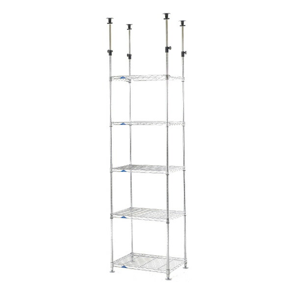 Luminous ルミナス つっぱりラック スリムシリーズ シロカ スチールラック テンションラック ヒーター 耐震 突っ張り ポイント10倍 テレビ 送料無料 リコメン堂 ポイント10倍 送料無料 Luminous ルミナス つっぱりラック スリムシリーズ スチールラック