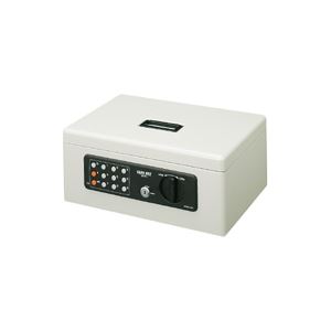 コクヨ 手提げ金庫 テンキー付 A4 W357&times;D259&times;H152mm ライトグレー CB-T11M 1台 (代引不可)｜リコメン堂