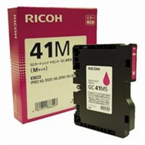 RICOH(リコー) ジェルジェットカートリッジ GC41Mマゼンタ